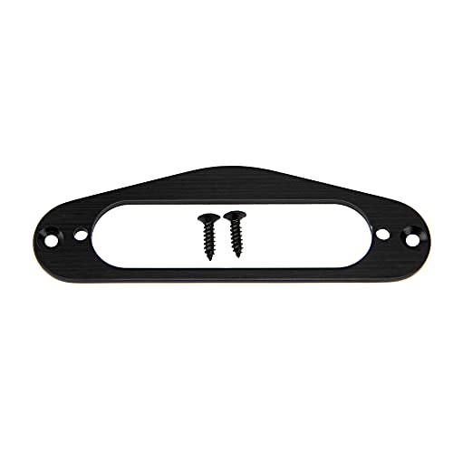 Yootones 1Pcs Yootones Metal Guitar Single Coil Pickup Mounting Ring with Screws Compatible with Fender Stratocaster Strat Guitar (Black) - Image 4
