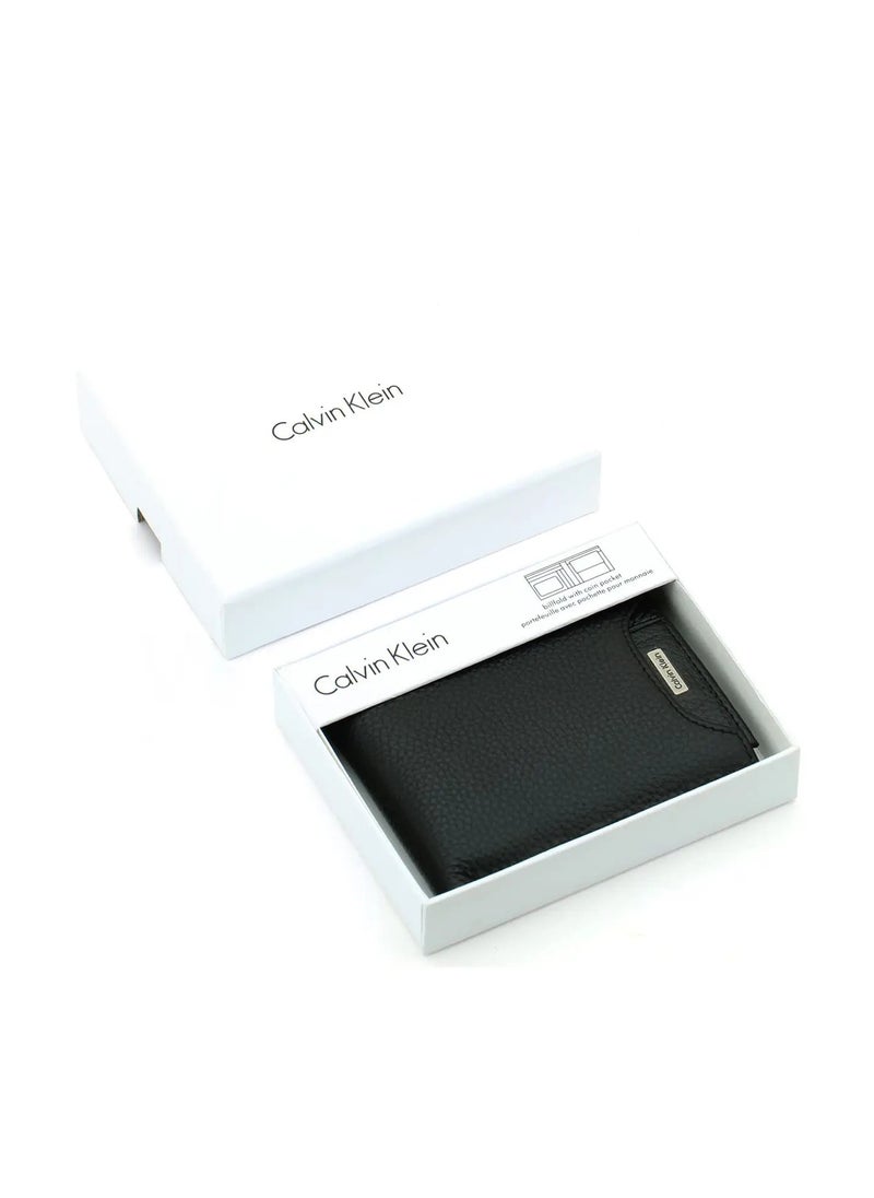 CALVIN KLEIN JEANS PLUS - Calvin Klein wallet for Men Black Removable - Card case - Image 1