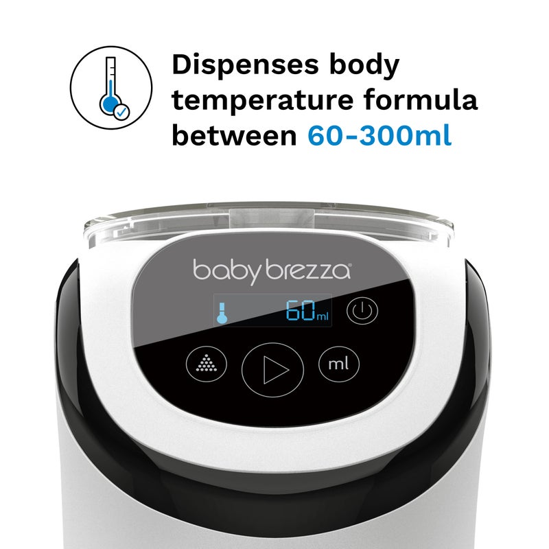 Baby Brezza Formula Pro Mini Baby Formula Mixer Machine Fits Small Spaces and is Portable for Travel– Bottle Makers Makes The Perfect Bottle for Your Infant On The Go, White - Image 5
