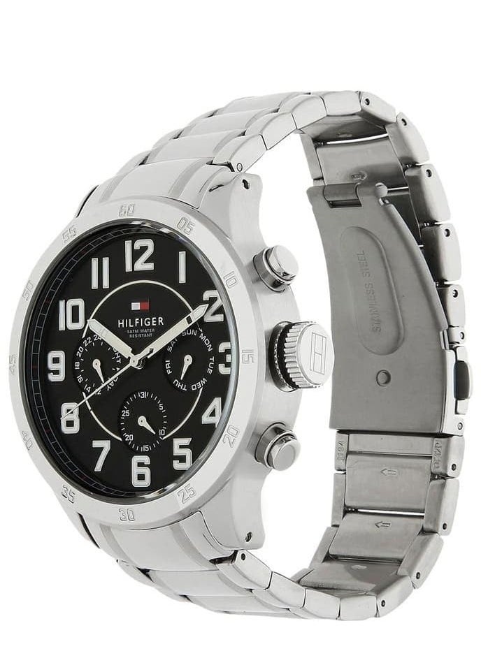 Tommy Hilfiger Plus - Men's 1791054 Stainless Steel Watch with Link Bracelet-46mm - Image 1