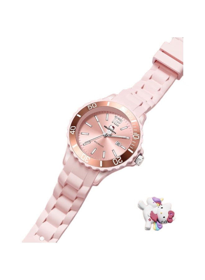 ZGO Hello Kitty Children'S Watch, Waterproof, For Middle And Elementary School Girls, Sanrio Birthday Gift, 5341 - Image 3