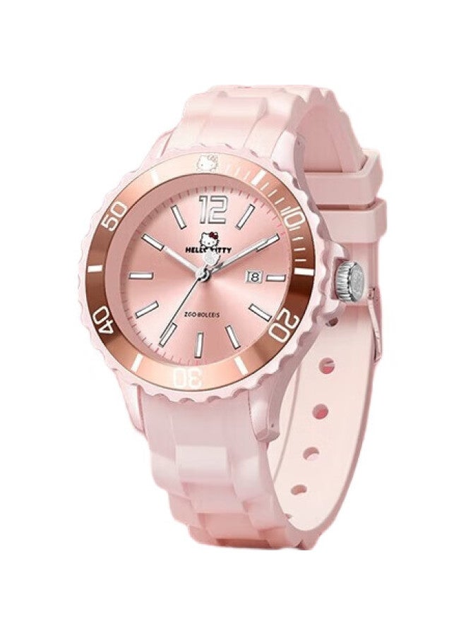 ZGO Hello Kitty Children'S Watch, Waterproof, For Middle And Elementary School Girls, Sanrio Birthday Gift, 5341 - Image 2