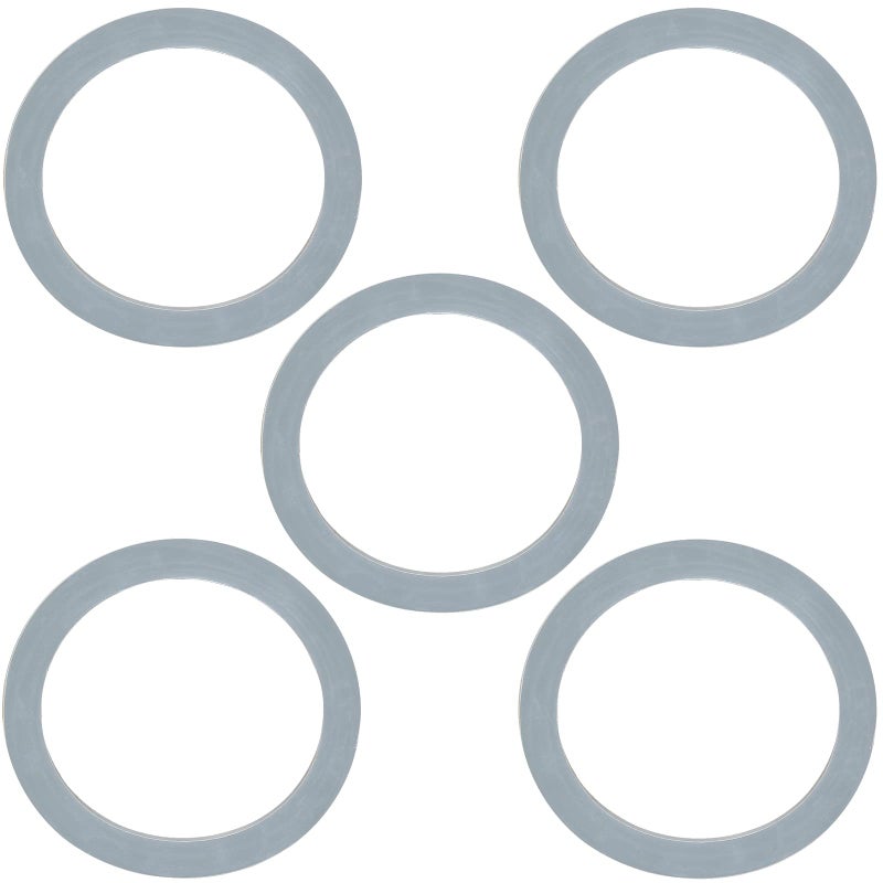 بك وين 5 قطع حشوة خلاط مطاطية رمادية بديل ختم متوافق مع موديلات أوسترايزر وخلاط أوستر