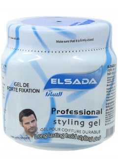 Elsada Professional Long Lasting Hold Styling Gel - 1000ml 