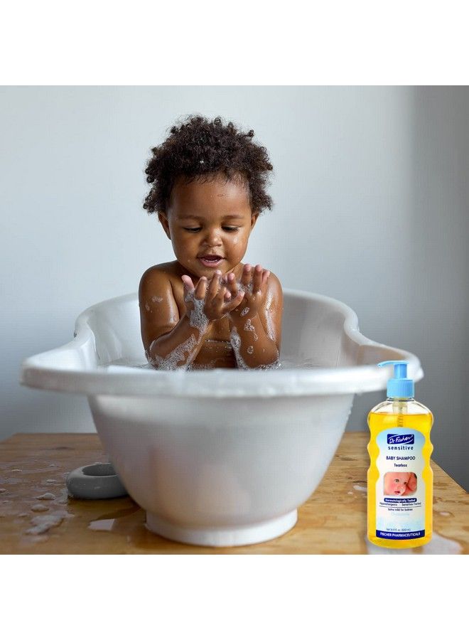 Dr. Fischer Newborn & Baby Essentials Shampoo. Tearfree Hypoallergenic Gentle Hair & Scalp Natural Chamomile And Vitamin B5.16.9Oz - Image 5