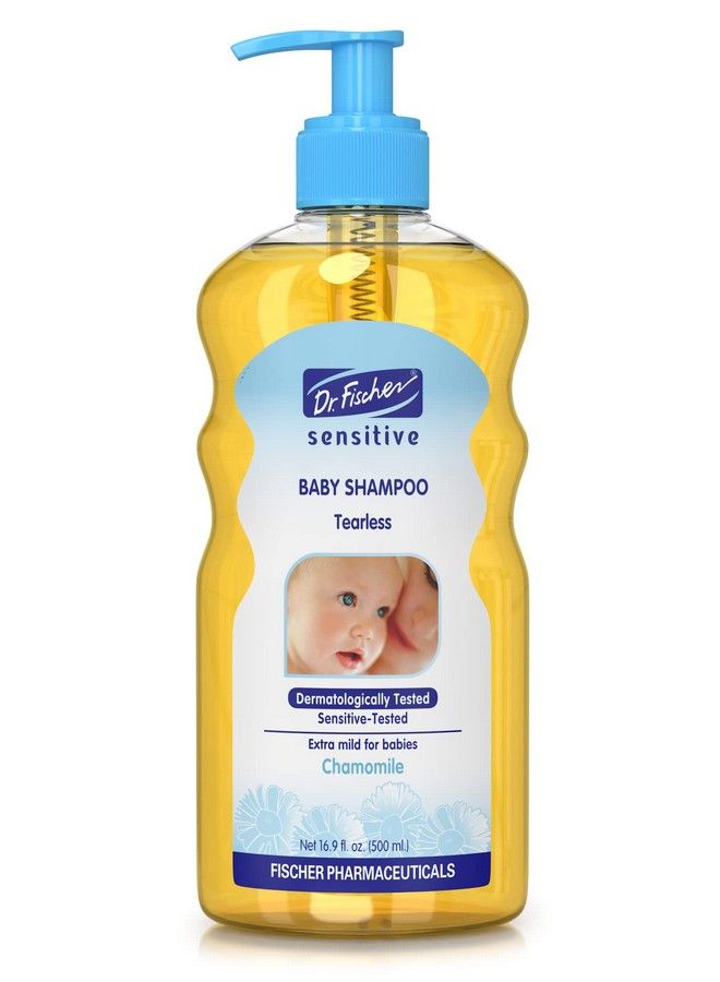 Dr. Fischer Newborn & Baby Essentials Shampoo. Tearfree Hypoallergenic Gentle Hair & Scalp Natural Chamomile And Vitamin B5.16.9Oz - Image 2
