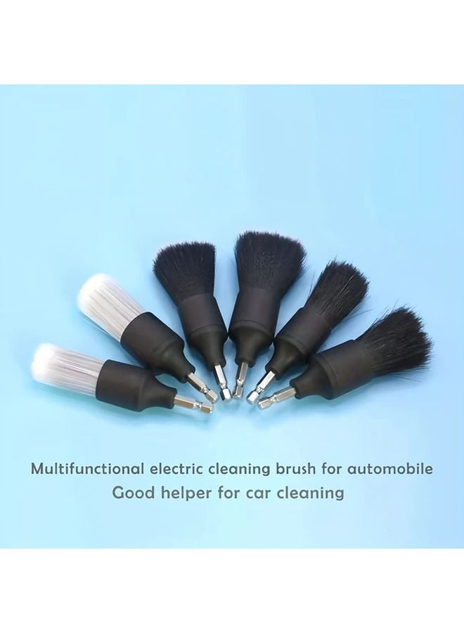 3Pcs Car Interior Detailing Brushes Set for Crevice Cleaning and Drill Washing Tools - Image 4