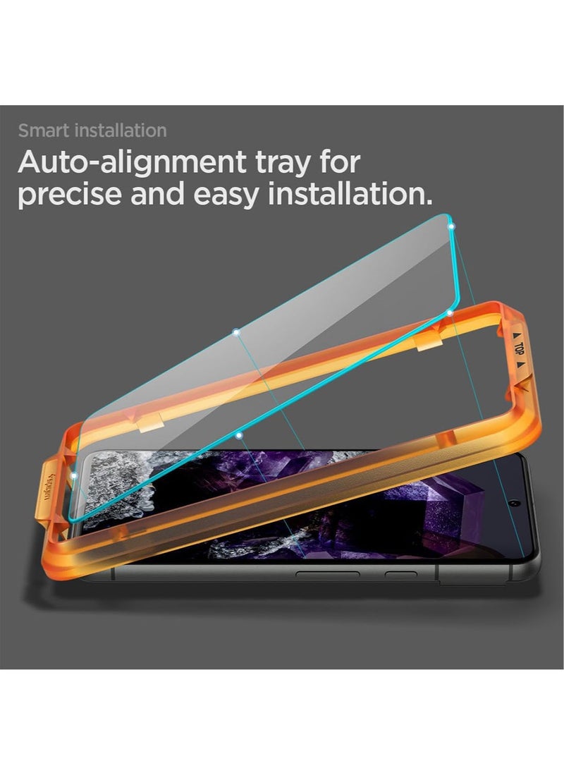 Spigen - Glastr Align Master for Google Pixel 8 Screen Protector Premium Tempered Glass [Case Friendly] - 2 Pack - Image 1