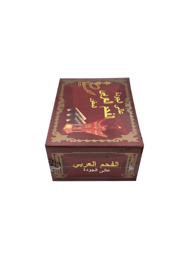 BYFT Premium Arab Coal- Silver Coated Briquette-60 pcs - Image 5