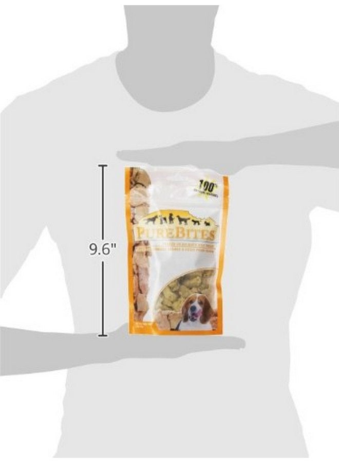 بيور بيتيس مكافآت الكلاب المجففة بالتجميد من PureBites Duck، مكون واحد، صُنعت في الولايات المتحدة الأمريكية، 2.61 أونصة - Image 3