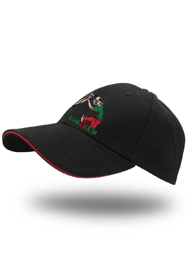 Bangladesh Cricket Sports Fans Baseball Caps for Both Men and Women With Metal Adjustable Buckle Closure - Perfect for Outdoor Activities, Matches, and Everyday Wear - Image 4