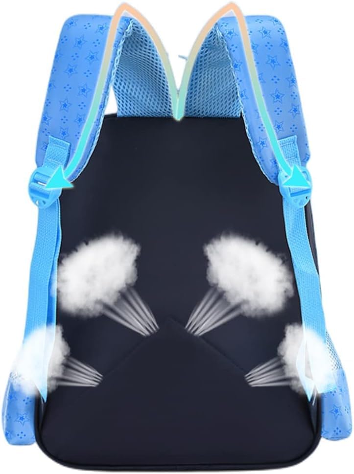 Frantic حقيبة ظهر مدرسية مطبوعة سعة 20 لتر / حقيبة مدرسية للأطفال من الصف 1 إلى 5 للأولاد والبنات الذين يذهبون إلى المدرسة - Image 2