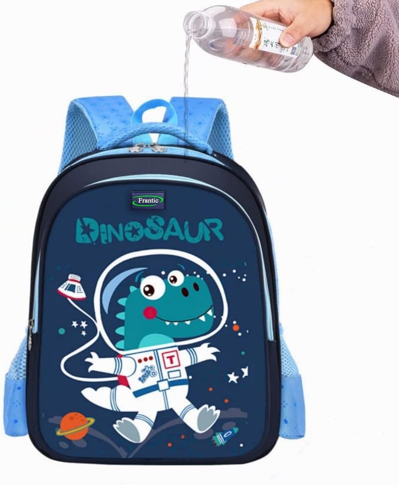 Frantic حقيبة ظهر مدرسية مطبوعة سعة 20 لتر / حقيبة مدرسية للأطفال من الصف 1 إلى 5 للأولاد والبنات الذين يذهبون إلى المدرسة - Image 4