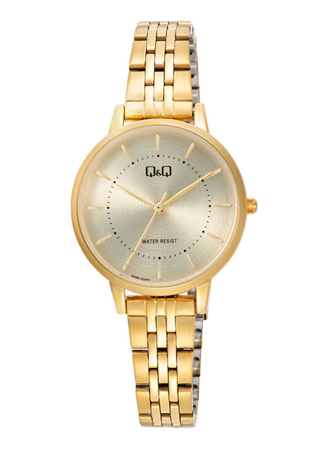 Q&Q Stainless Steel Analog Watch Q48B-003PY - Image 1
