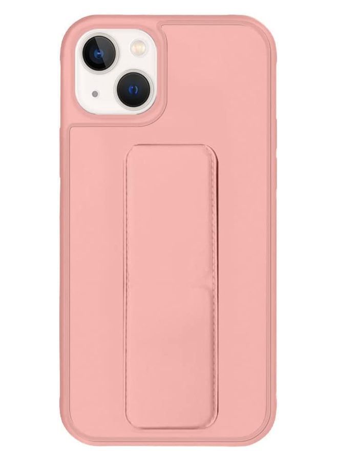 Zolo Finger Grip Holder and standing cover with Car Magnetic Multi-function Shockproof Protective Case Cover For iphone 14 Pink - Image 2