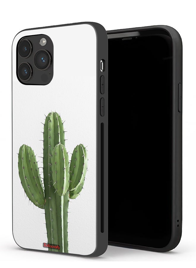Tolwak Apple iPhone 13 Pro Protective Case Cactus Plant - Image 1