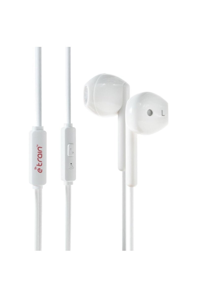 Etrain E-train Feather light Comfort Wired Earphone - HP61W - Image 1