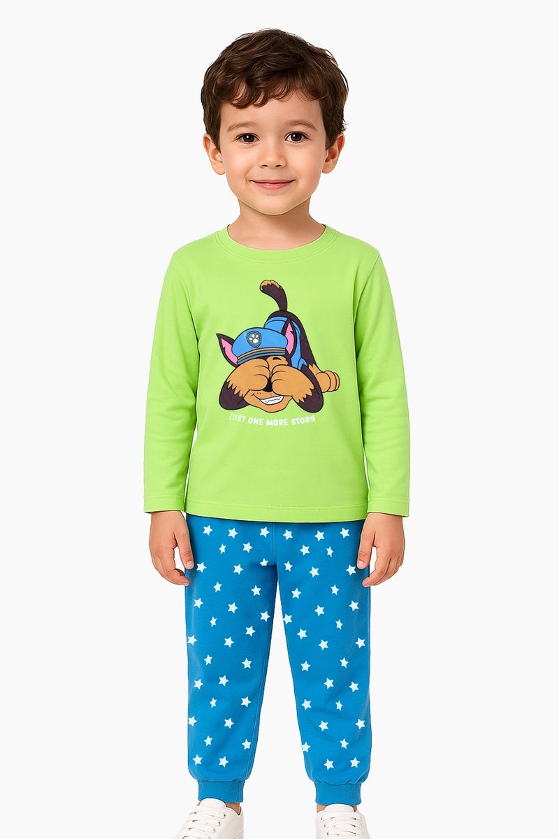 نكلوديون بيجامة أطفال نيكلوديون بأكمام كاملة - Image 1