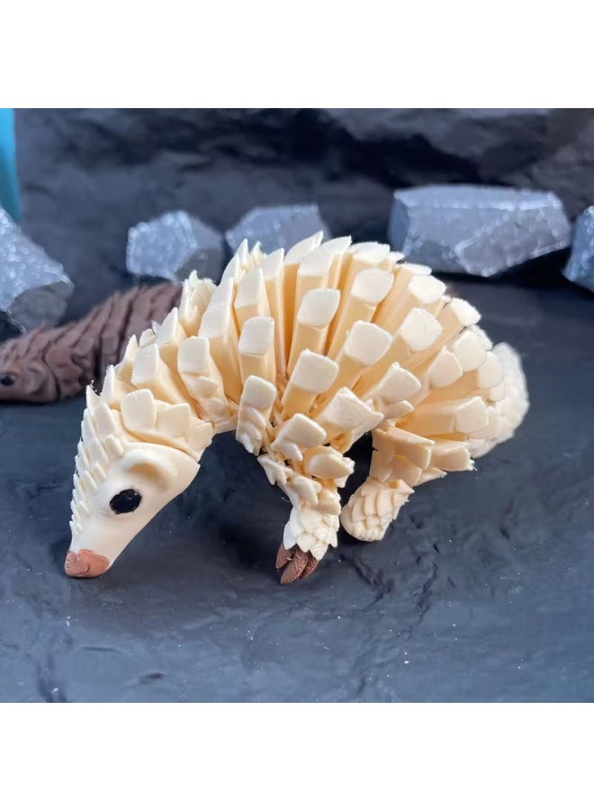 Goolsky Charming Pangolin Statue - 3D Printed Animal Figurine, Ideal for Home, Cafe, Office Desk Decor | Versatile Indoor/Outdoor Use | Perfect Gift for Parties, Animal Figurine, Fall Home Decor Collectible Figurines - Image 3