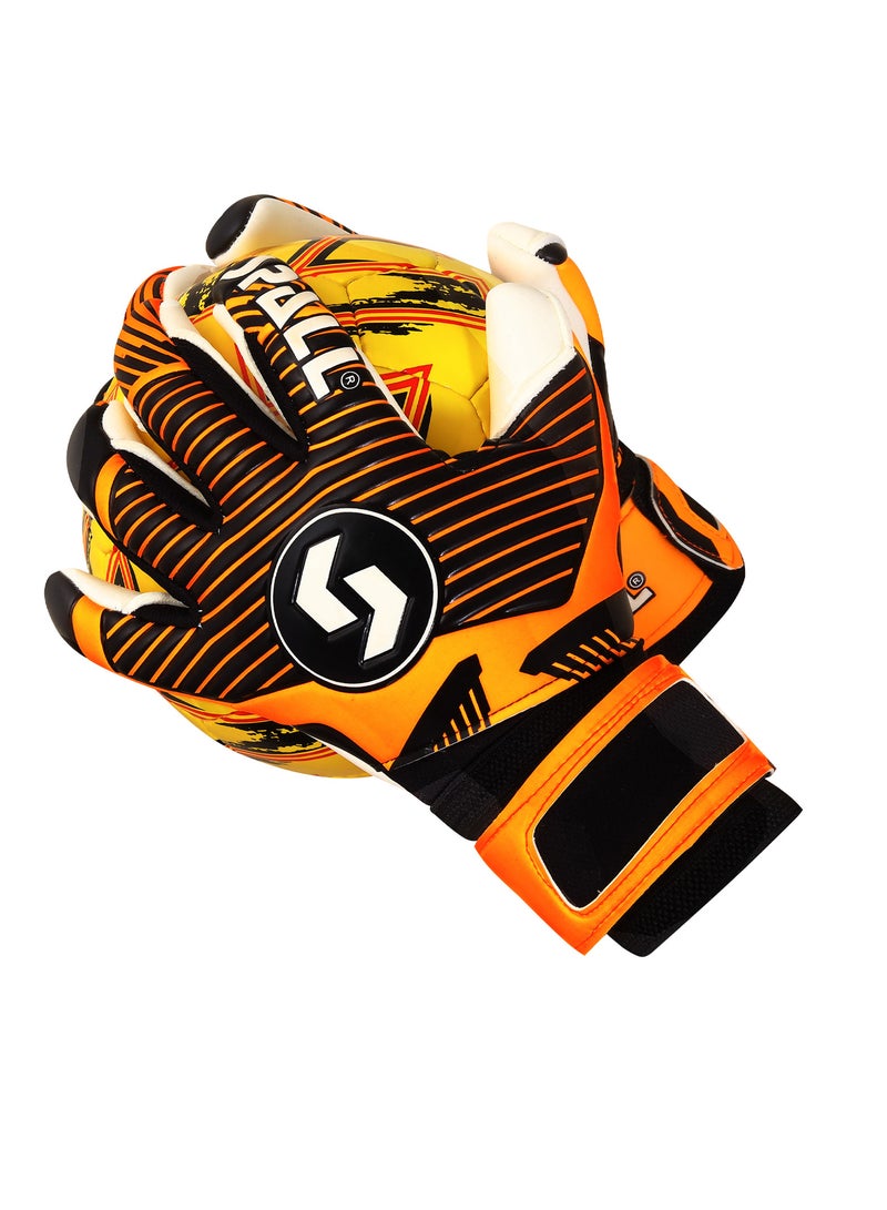 Spall Goal Keeper Gloves Strong Grip For The Toughest Saves With Finger Spines To Give Splendid Protection To Prevent Injuries High Performance Pro Level Goalie Gloves Ideal For Men And Women - Image 3