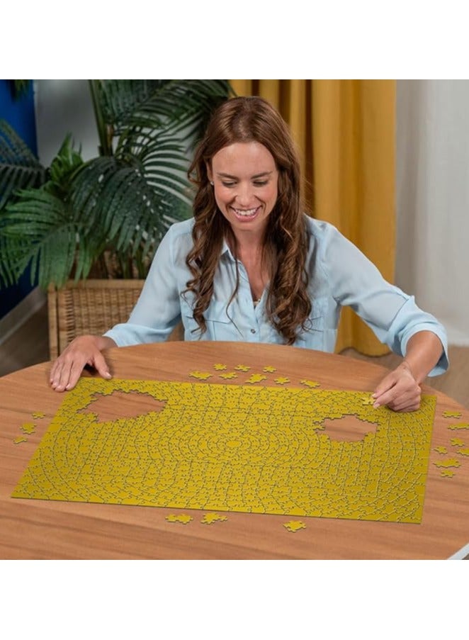 Ravensburger Krypt Gold 631â€‘Piece Jigsaw Puzzle â€“ Monochromatic Spiral-Cut Challenge with Unique Piece Shapes, Premium Softclick Fit, 70Ã—50 cm Finished Size | 12000047â€‘1 - Image 3