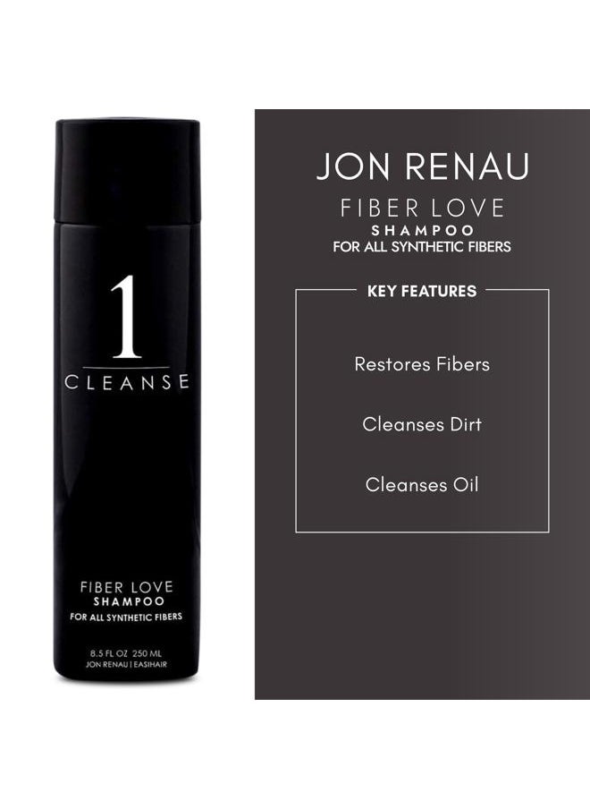 Jon Renau | Easihair - Shampoo for Synthetic Fiber Wigs, Toupes, 8.5 fl oz - Image 1