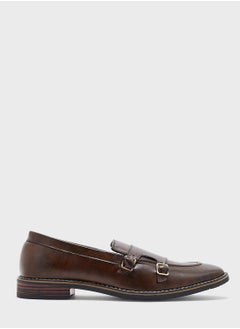 Monk Strap Details Formal Slip Ons
