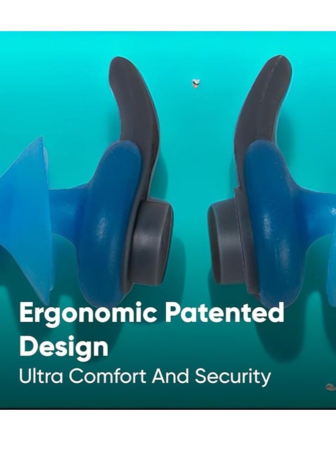 سبيدو سدادة أذن بيوفيوز للبالغين أزرق ورمادي - Image 5