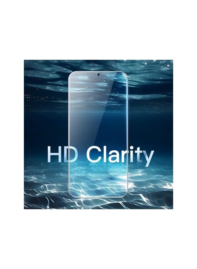 جي تيك واقي شاشة لهاتف Samsung Galaxy S22 5G مقاس 6.1 بوصة، طبقة من الزجاج المقوى مع أداة تثبيت سهلة، متوافق مع معرف بصمة الإصبع، شفاف عالي الدقة، 3 عبوات - Image 5