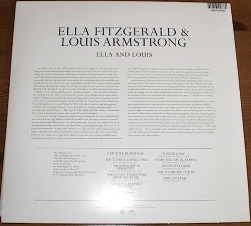 Verve Ella And Louis [LP] - Image 3