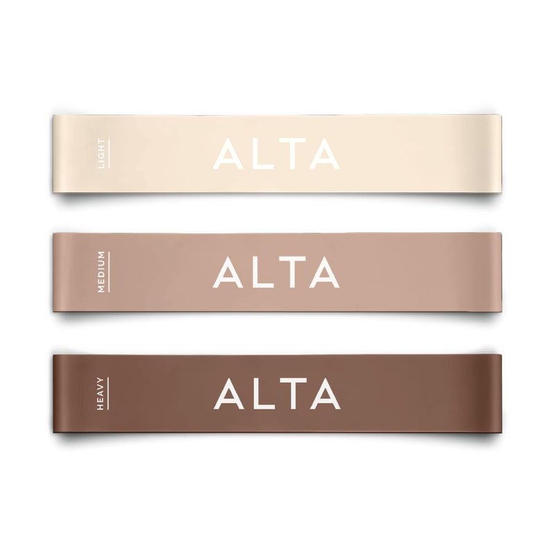 ALTA Mini Loop Bands for Exercise - Premium Durable Latex - Small Resistance Bands for Women, Booty Bands for Working Out, Leg Stretch Loops for Physical Therapy, Pilates Exercise Mini Bands Set - Image 1