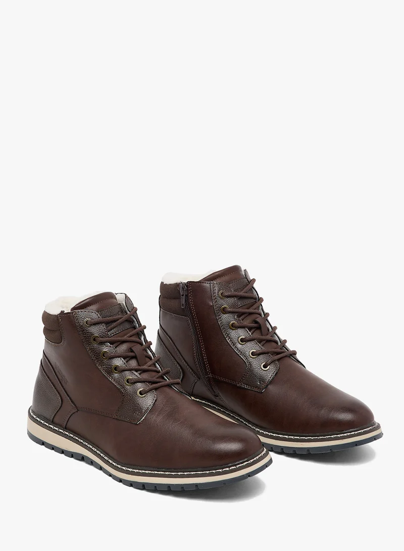 Wrangler Huck Ankle Biker Boots