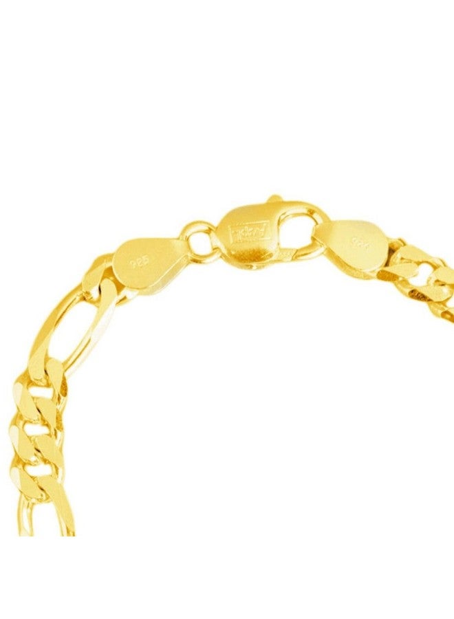 ZAVYA 925 Sterling Silver Minimal Modest Gold Plating Chain Bracelet | | Gift for Men and Boys | With Certificate of Authenticity and 925 Hallmark - Image 5