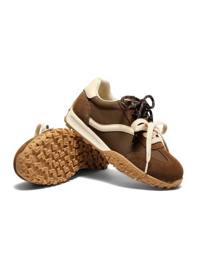 Senda a Women's Agan Shoes Spring New Outdoor Training Sports Thick-soled Casual Shoes Ztk04am6 Dark Brown Size 35 - Image 3