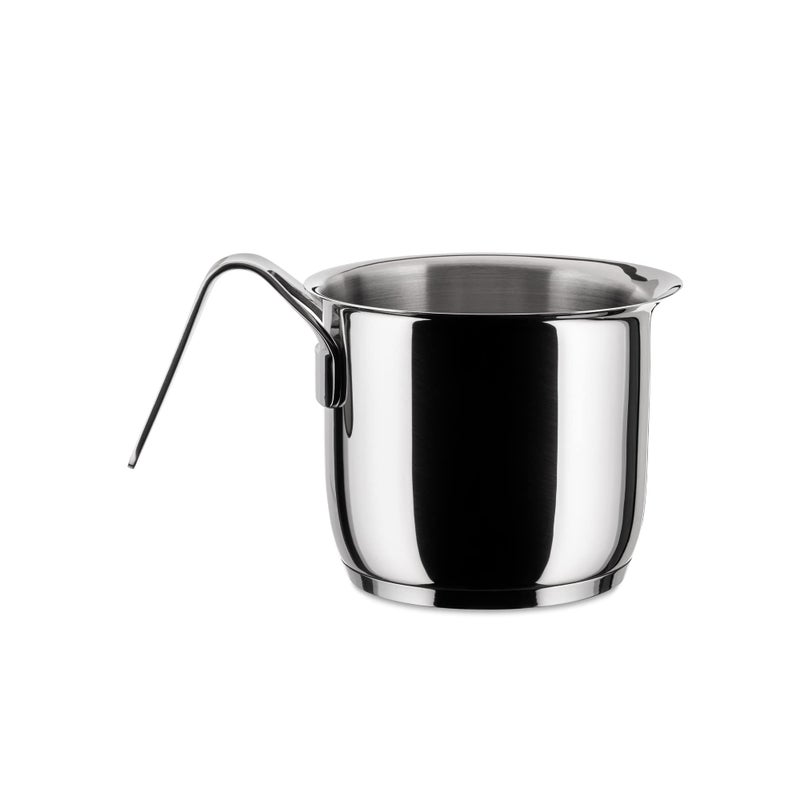 A Di Alessi,AJM302 "POTS & PANS", Milk boiler in 18/10 stainless steel mirror polished,2 qt Â¼ oz