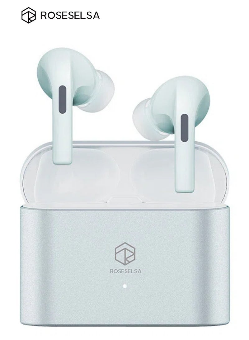 ROSESELSA Earfree i5/EARFREE i5 LDAC Hi-Res Wireless Earbuds, 48dB Hybrid ANC, Premium Aluminum Case, 4-Mic Clear Calls, Bluetooth 5.3 Earphones, 50H Playtime - Image 1