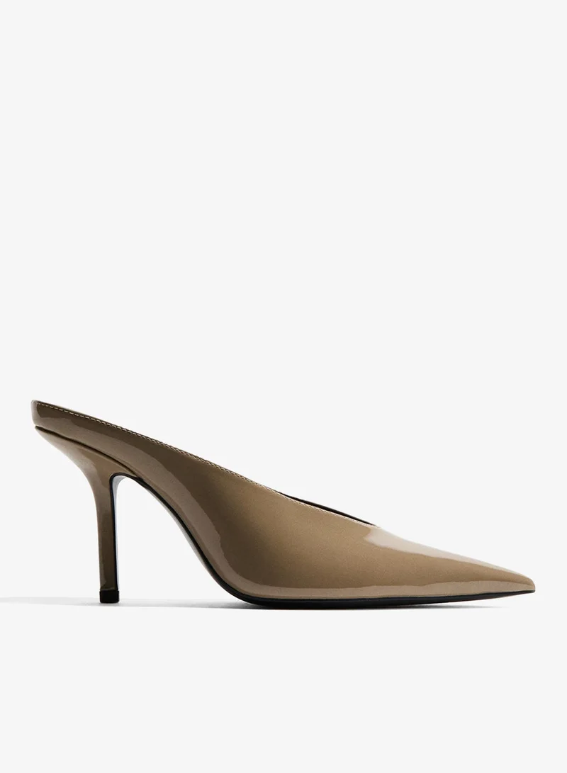 H&M Pointed heeled mules