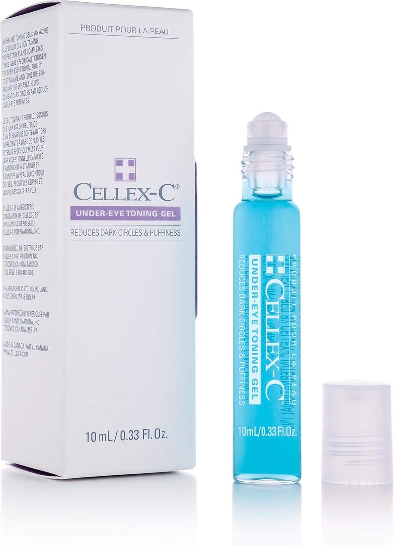 Cellex-C Under Eye Toning Gel - Reduces Dark Circles & Puffiness, 10 ml - Image 2