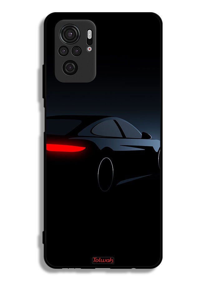 Tolwak غطاء حماية لجهاز Xiaomi Poco M5s - سيارة داكنة - Image 2