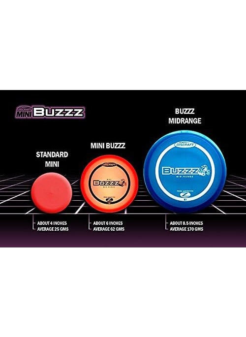 Discraft Discraft Mini Big Z Buzzz Disc Golf Mini Marker Disc Colors May Vary  - Image 2