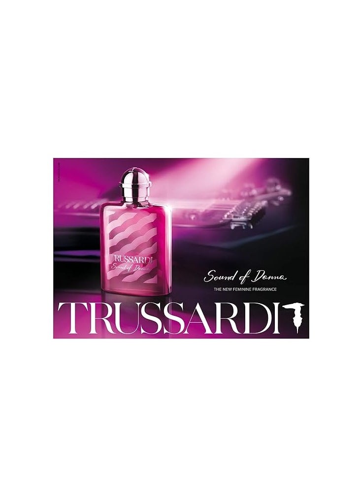 TRUSSARDI Sound Of Donna for Women EDP 100ml  - Image 1