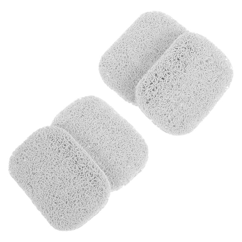 4 Pack White Soap Holder Pads Bar Soap Rest Tray For Shower Kitchen Bathroom Travel 11 5x7 5x1cm - Image 2