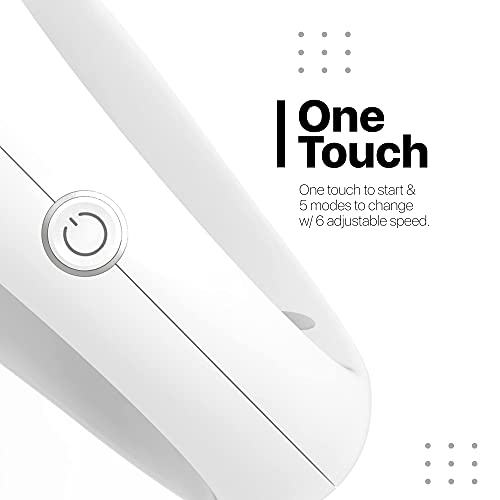 Vandelay (UK) Deep Tissue Gun Massager - Electric Handheld Massager for Pain Relief (Wireless), White - Image 5