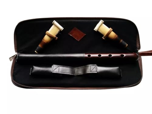 Theodoros Professional Duduk Armenian Key A Apricot Wood, Professional 2 Reeds, Leather Case, Playing Instruction, A - Image 2