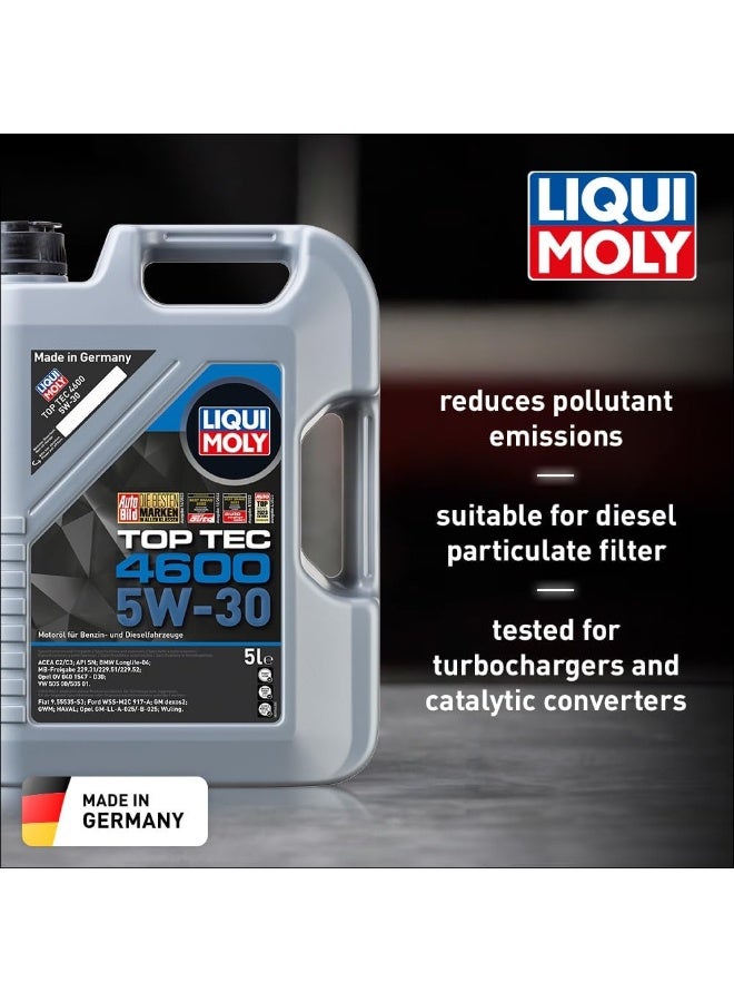 LIQUI MOLY Liqui Moly Top Tech 4600 5W30 Engine Oil 5 Liter - Image 2
