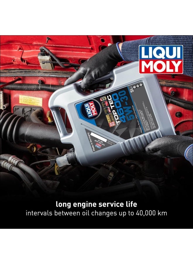 LIQUI MOLY Liqui Moly Top Tech 4600 5W30 Engine Oil 5 Liter - Image 3