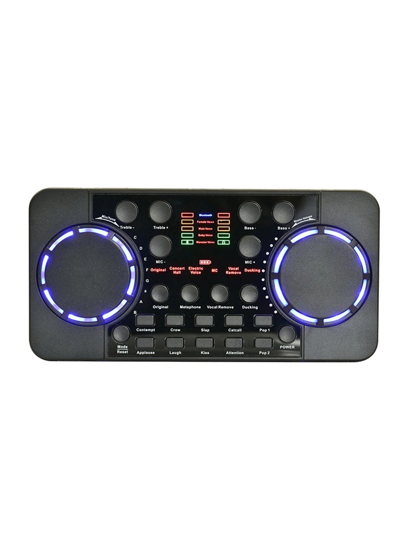 Captaintech Sound Card Live Streaming V300 Pro Bluetooth-compatible Audio Mixers Mixer Music Studio Recording Accessory Noise  - Image 3