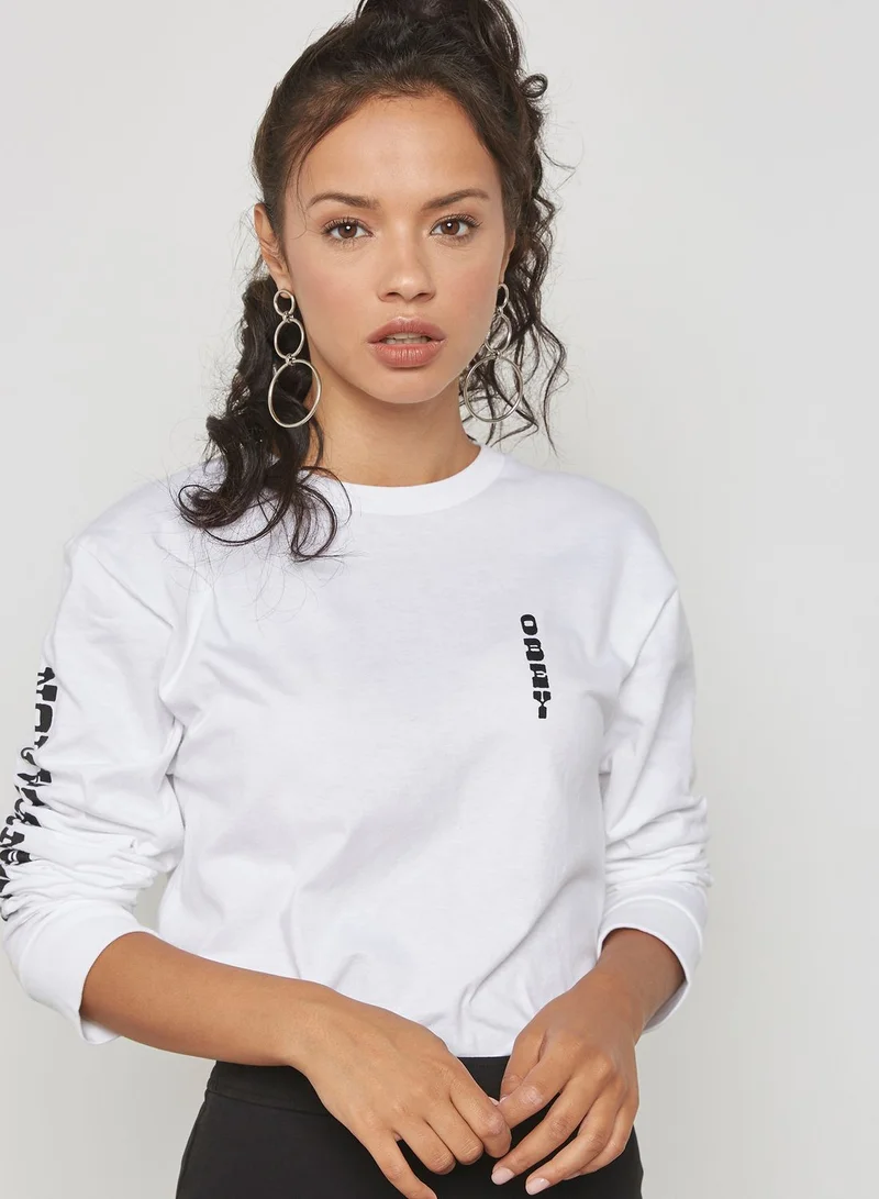 OBEY Logo Long Sleeve T-Shirt