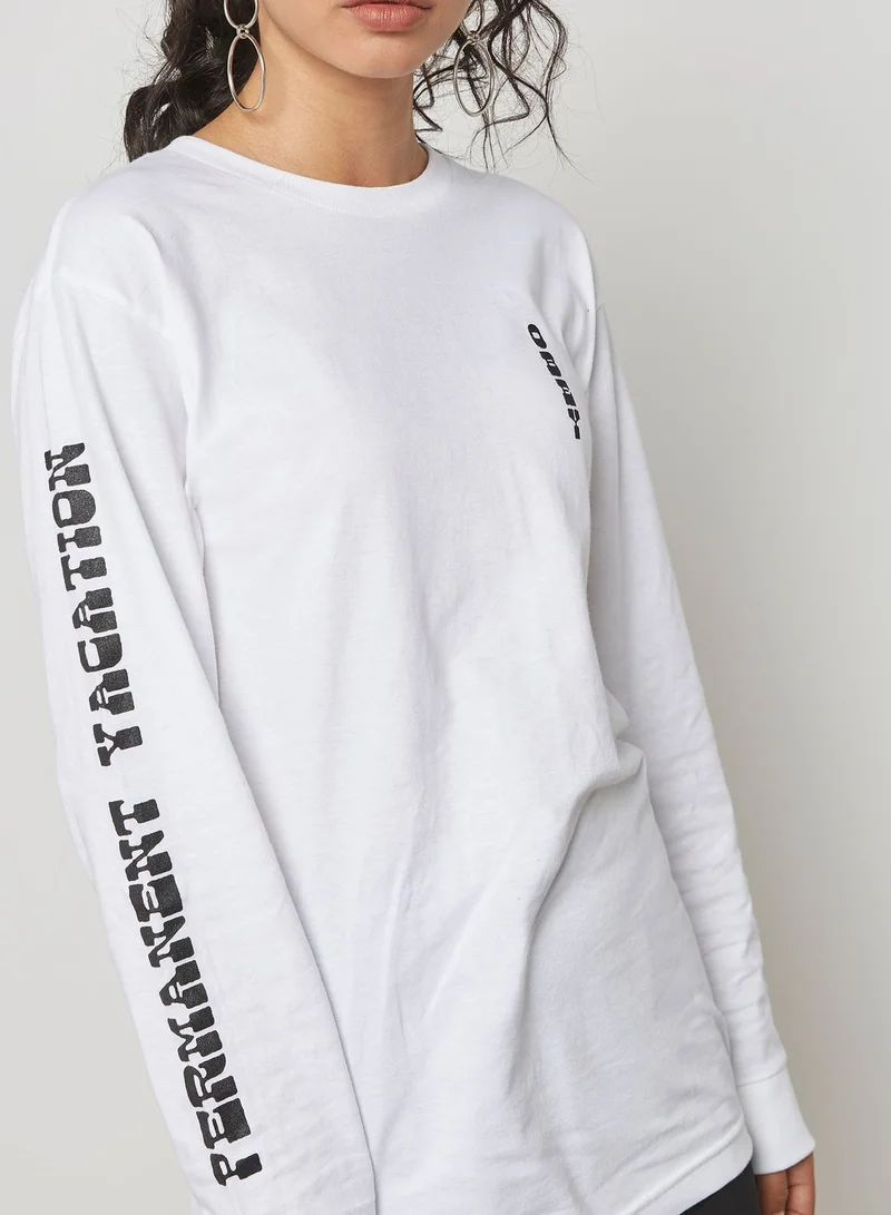 OBEY Logo Long Sleeve T-Shirt