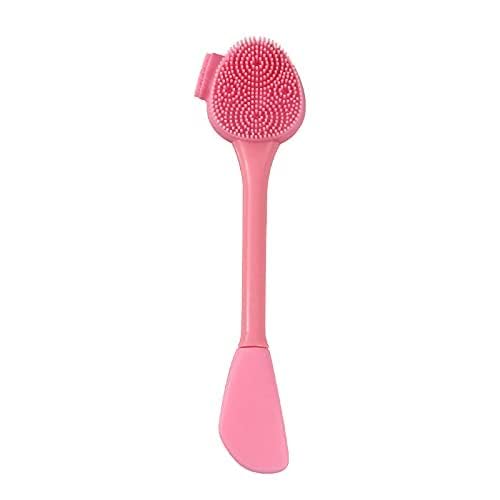 Bhavyam 2 in 1 multipurpose silicone face cleansing brush for applying face pack Pore Cleansing Blackhead Removing face cleaning brush for women girls(multicolour) (1) - Image 2